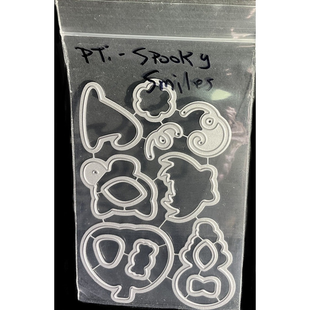 Papertrey Ink Die Set For "Spooky Smiles" Stamp Set (sold Separately)